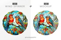 Robins Wind Spinner Sublimation Bundle Product Image 2