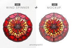 Red Backed Spider Wind Spinner Sublimation Bundle Product Image 2