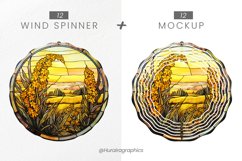 Goldenrod Wind Spinner Sublimation Bundle Product Image 2