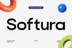 Softura - Modern Sans Font Product Image 1