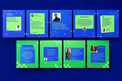 Customer Testimonial Instagram carousel &amp; Canva Template Product Image 2