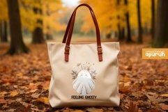 Cute Ghost Floral Pun Funny Quotes Sublimation 02 Product Image 3
