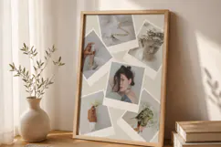 Stacked Photo Collage Editable Canva Template | Printable Product Image 2