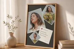 Moody Dark Photo Collage Editable Canva Template Product Image 2