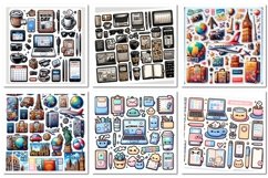 MidJourney Prompts for Planner Sticker Graphics - ChatGPT Ai Product Image 2