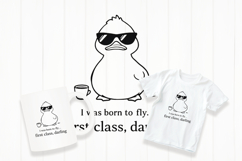 Funny duck quote sublimation design Product Image 1