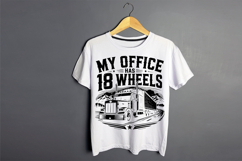 My Office Has 18 Wheels Truck Driver SVG Product Image 2