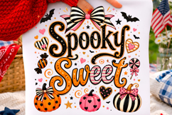 Cozy Fall Halloween Pumpkin PNG Product Image 3