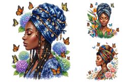Black Woman Juneteenth Sublimation PNG Product Image 2