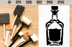 Stencils Vintage bottles Product Image 2