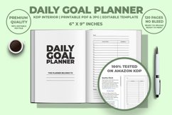 Daily Goal Planner KDP Interior Product Image 3