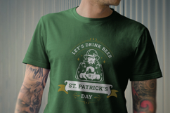 St. Patrick's Day Beer Leprechaun SVG Product Image 2