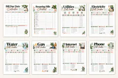 Monthly Bill Checklist Product Image 2