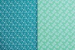 Scattered Leaves Minimalist Seamless Pattern Product Image 2