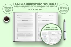I Am Manifesting Journal KDP Interior Product Image 2