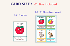 Alphabet Learning Flash Cards Product Image 2
