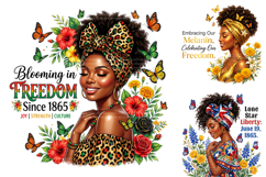 Juneteenth PNG, Black Girl Magic Sublimation Designs Product Image 2