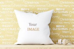 Pillow Mockup | Christmas Mockup in JPG Product Image 1