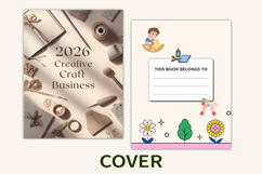 2026 Creative Craft Business Planner Product Image 2