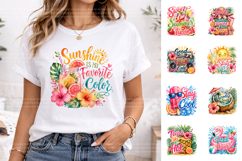Summer Beach Sublimation PNG, Mug, T-shirt Design Product Image 3