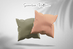 Dark Retro Stripe Seamless Pattern Set Product Image 3