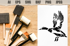 Stencil Flying Goose Product Image 2