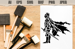 Stencil Dark Knight Warrior Product Image 2
