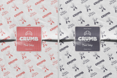 Branded Wrapping Paper with Sticker Mockup Product Image 2