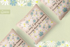 Boho Floral Quotes Sublimation Product Image 2