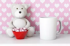 Mockup, Mug mockup, Coffee Mug, Valentines Day, JPG Product Image 2