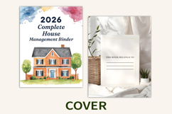 2026 Complete House Management Binder Product Image 2
