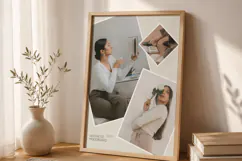 Aesthetic Photo Collage Template | Editable Canva Printable Product Image 2