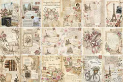 Paris Journal Junk Journal Digital Kit| Junk Journal Product Image 3