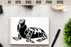 Stencil Sea Lion Product Image 2