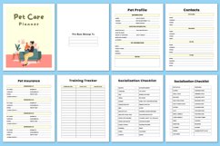 Editable Pet Care Planner Canva Interior Product Image 2