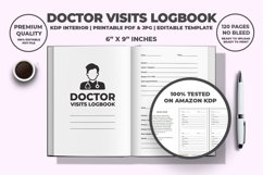 Doctor Visits Logbook KDP Interior Product Image 2