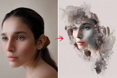 Mixed Media Watercolor Art Effect Product Image 1