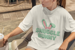 Snuggle Bunny Easter PNG Design Product Image 2