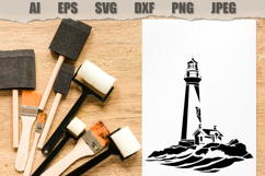 Stencils Lighthouse Coastal Product Image 2