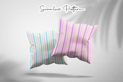 Pastel Seamless Striped Pattern Pack Product Image 3