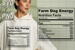4x Funny Quotes Farm Dog Club Energy Mode Mood SVG Cut Files Product Image 3