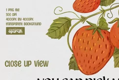 Farm Fresh Market's Vintage Fruit Tee Sublimation Design 02 Product Image 2