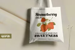 Farm Fresh Market's Vintage Fruit Tee Sublimation Design 02 Product Image 4