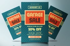 Garage Sale Flyer Template , Ms word and Photoshop Template Product Image 3