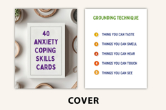 40 Anxiety Coping Skills Cards Product Image 7