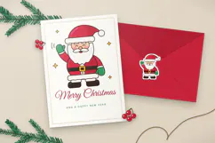 Jolly Santa SVG Product Image 6