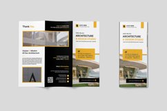 Architecture &amp; Design Studio Trifold Product Image 1