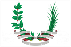 Heraldic plants tied with ribbon Product Image 2