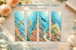 Sea Turtle and Seahorse Bookmarks Product Image 2