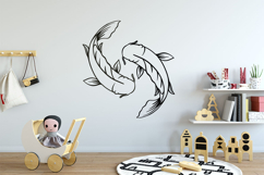Wall Sticker Engraving dxf / Laser Cut svg Product Image 2